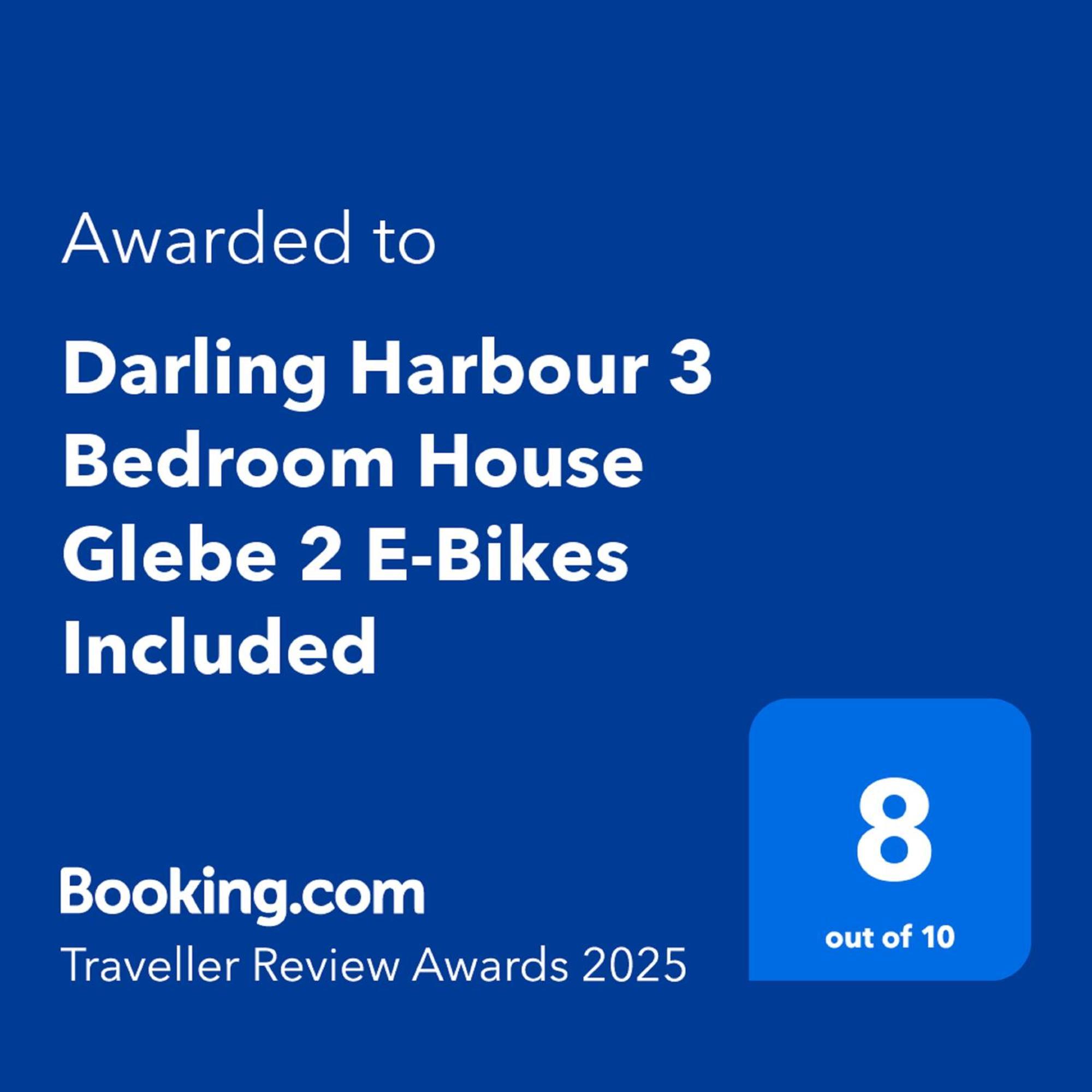 Darling Harbour 3 Bedroom House Glebe 2 E-Bikes Included Sydney Eksteriør billede